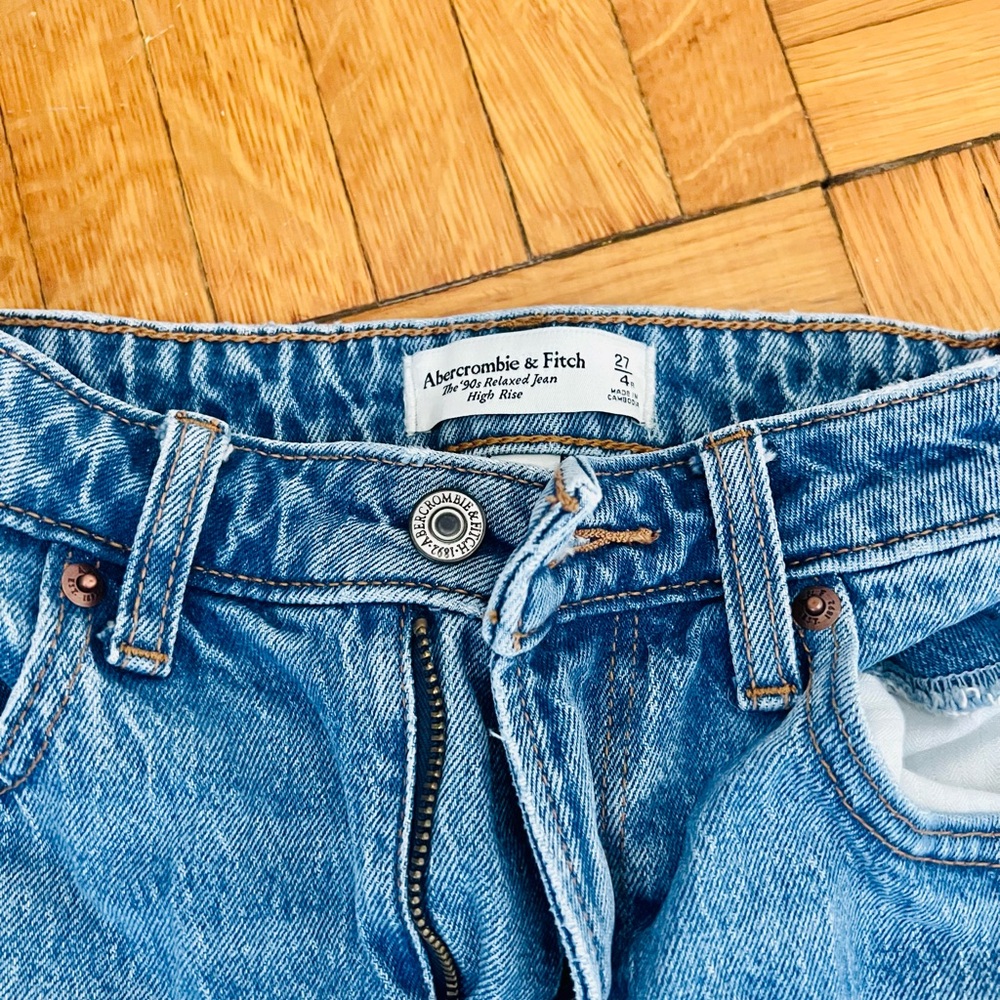 Abercrombie & Fitch Light Blue Denim